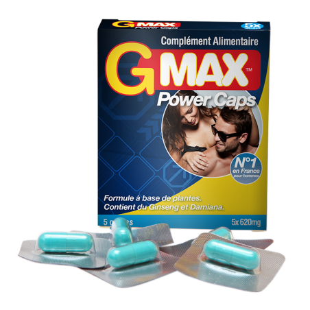 GMAX Capsules - The Sex Pill - For Stronger Harder Erections